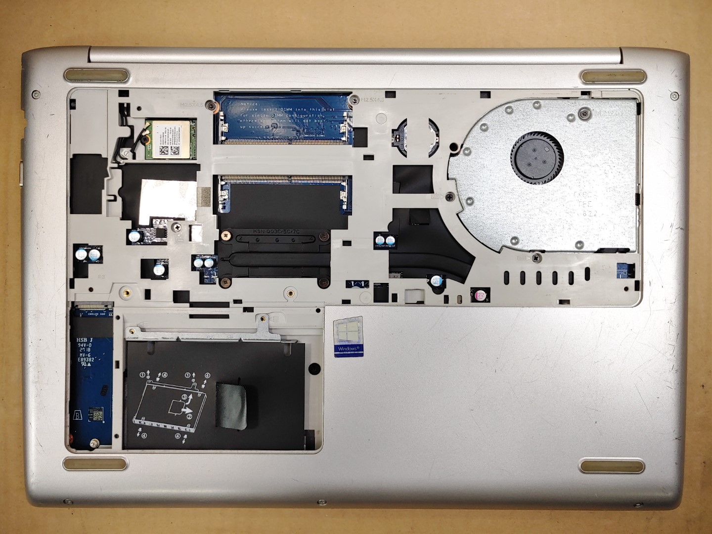 HP ProBook 455 G5 15.6" AMD A10-9620P✔ *NO HDD/ NO RAM/ NO AC* ***READ*** - Image 7