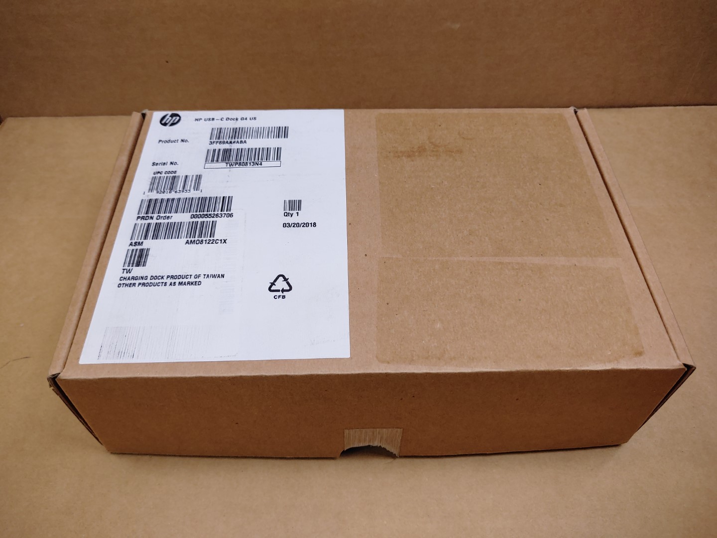 HP Elite USB-C Dock G4 Docking Station Black 3FF69AA#ABA ✔✔✔✔