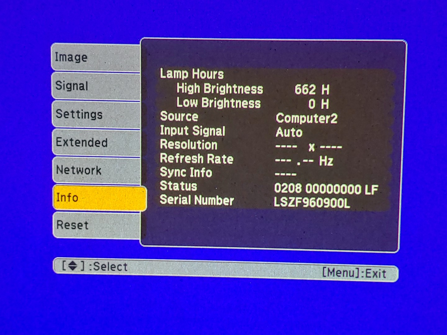 Epson PowerLite 825 H297A XGA 3LCD VGA 3,000 Lumen Projector (662 HOURS) ✔✔✔ - Image 9