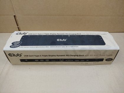 Club3D 3D USB 3.2 GEN1 Type-C Triple Display Dynamic 100w PD Charging Dock ✔ - Image 2