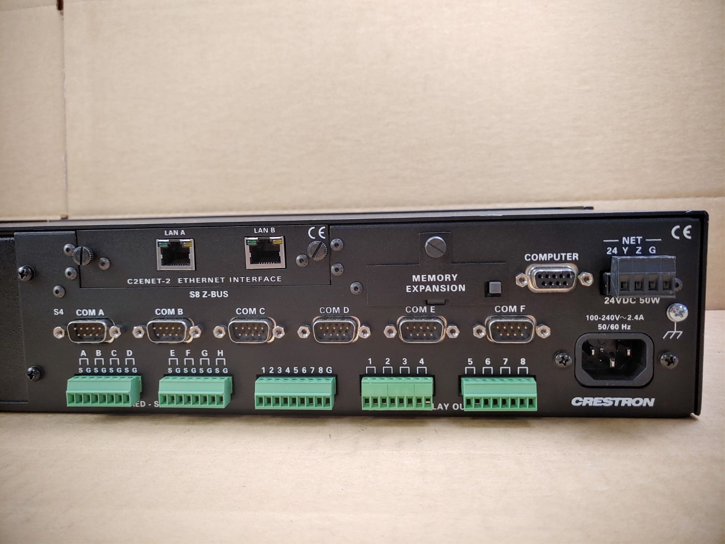 Crestron AV2 Audio Video Control Processor w/ C2ENET-2 & Rack-Ears ✔✔✔ - Image 9