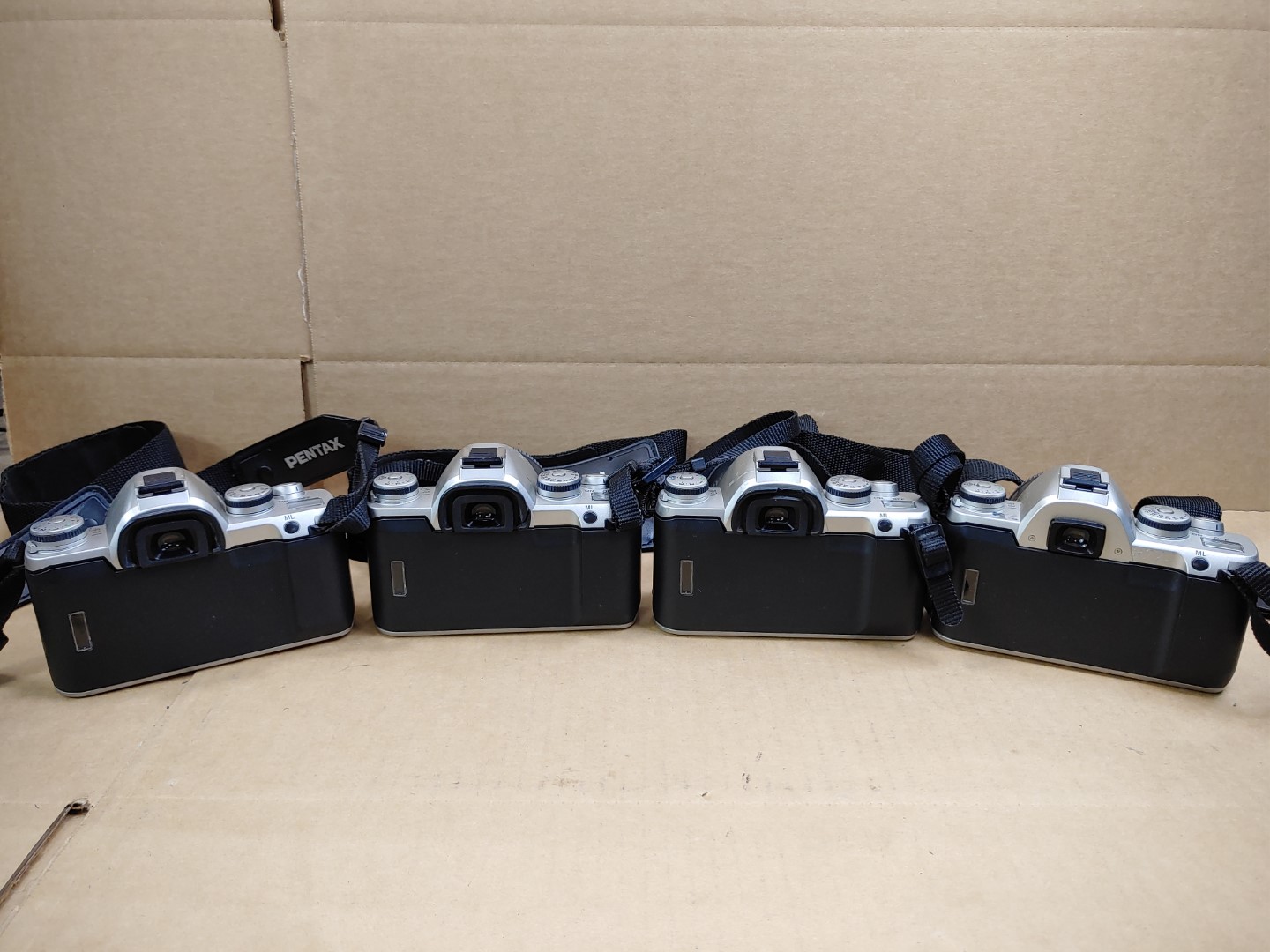 LOT of (4) PENTAX ZX-M 35 mm Film Camera w/ 50 mm Lens ✔✔ *UNTESTED**AS-IS*READ* - Image 6