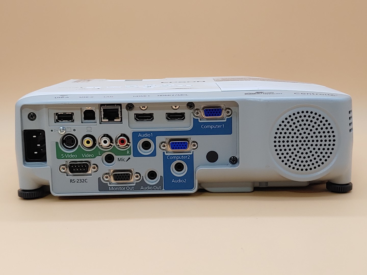 Epson PowerLite 965H H682A XGA 3LCD HDMI 3,500 ANSI Lumen Projector (491 HOURS) - Image 7