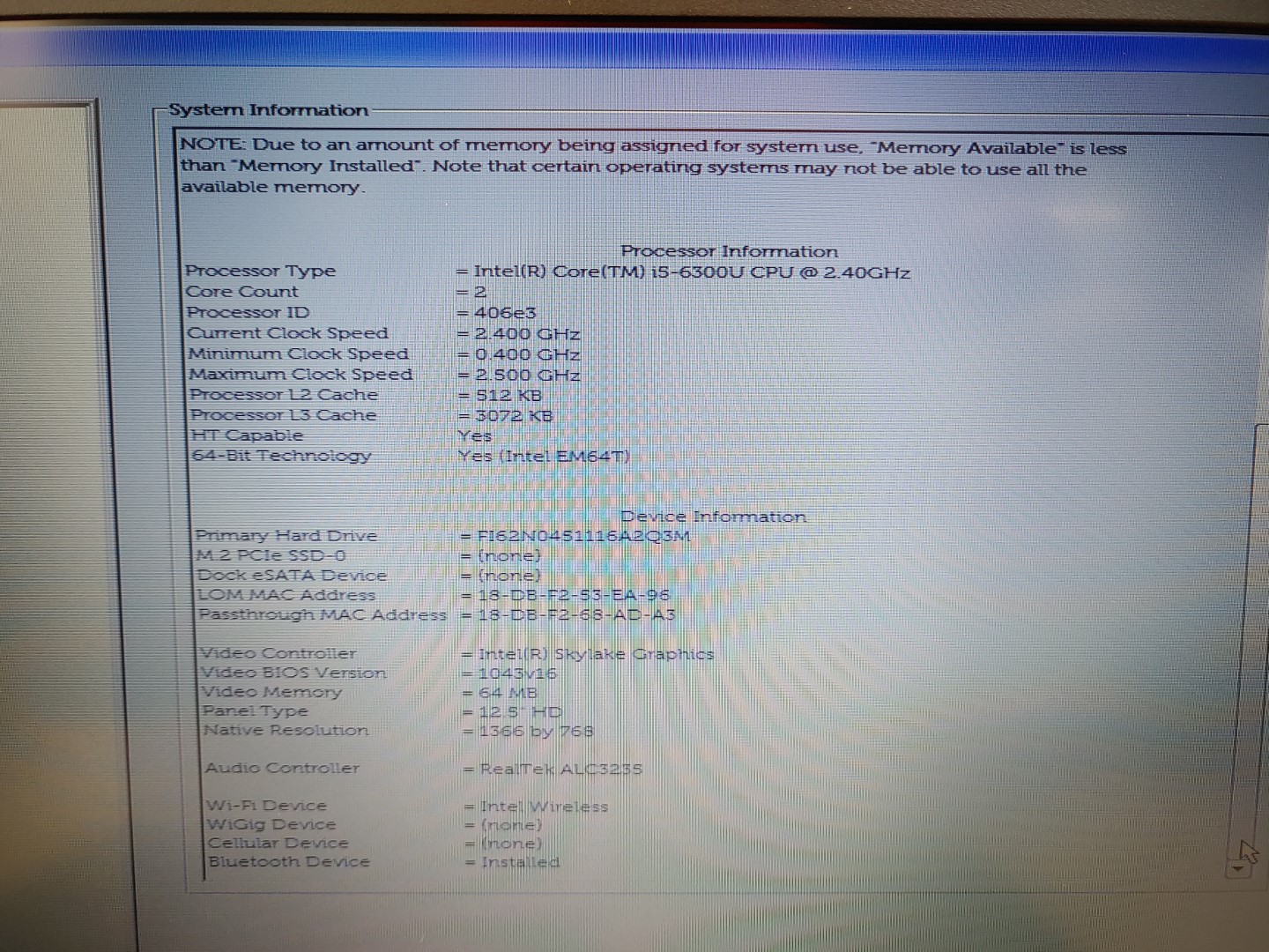 Dell Latitude E7270 12.5" Intel i5-6300U✔16GB✔256GB M.2 SSD✔ **NO OS / NO AC** - Image 10