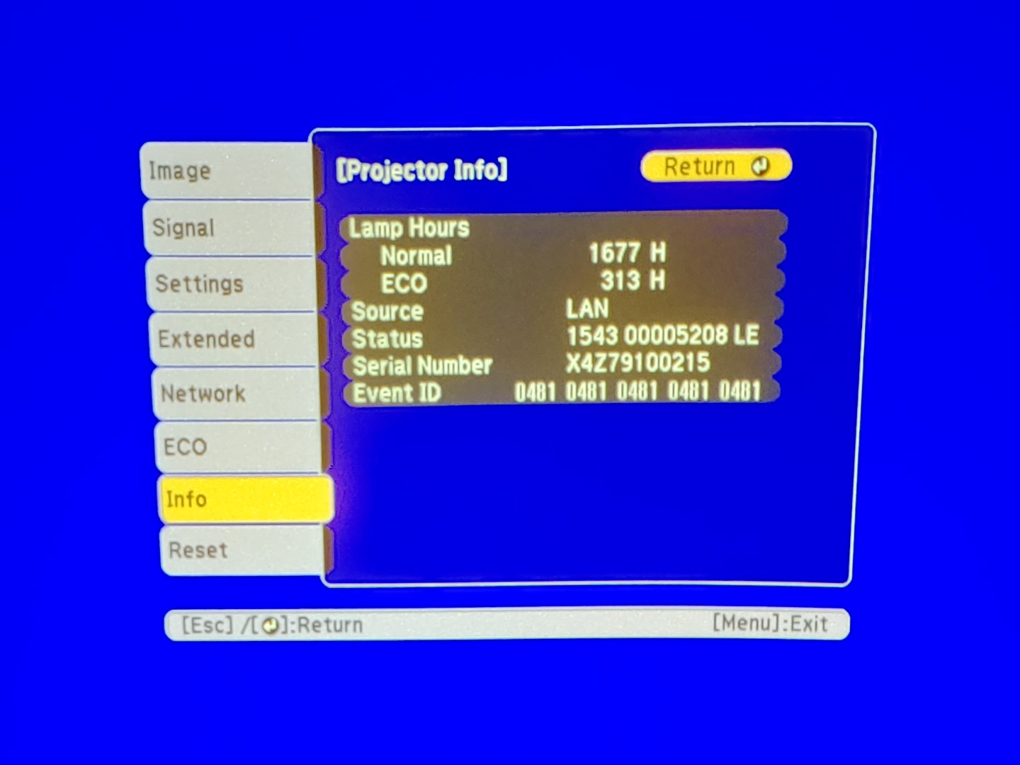 Epson PowerLite 970 3LCD Projector 4000 Lumen ANSI HD 1080p H865A (1677 Hours) ✔ - Image 12