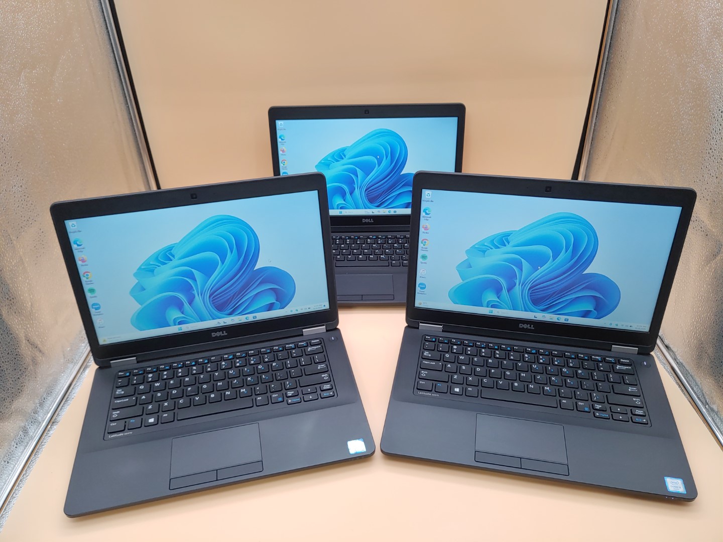 LOT of (3) Dell Latitude E5470 14" Intel i5-6300HQ✔8GB✔128GB SSD✔Win11✔ *NO A/C*