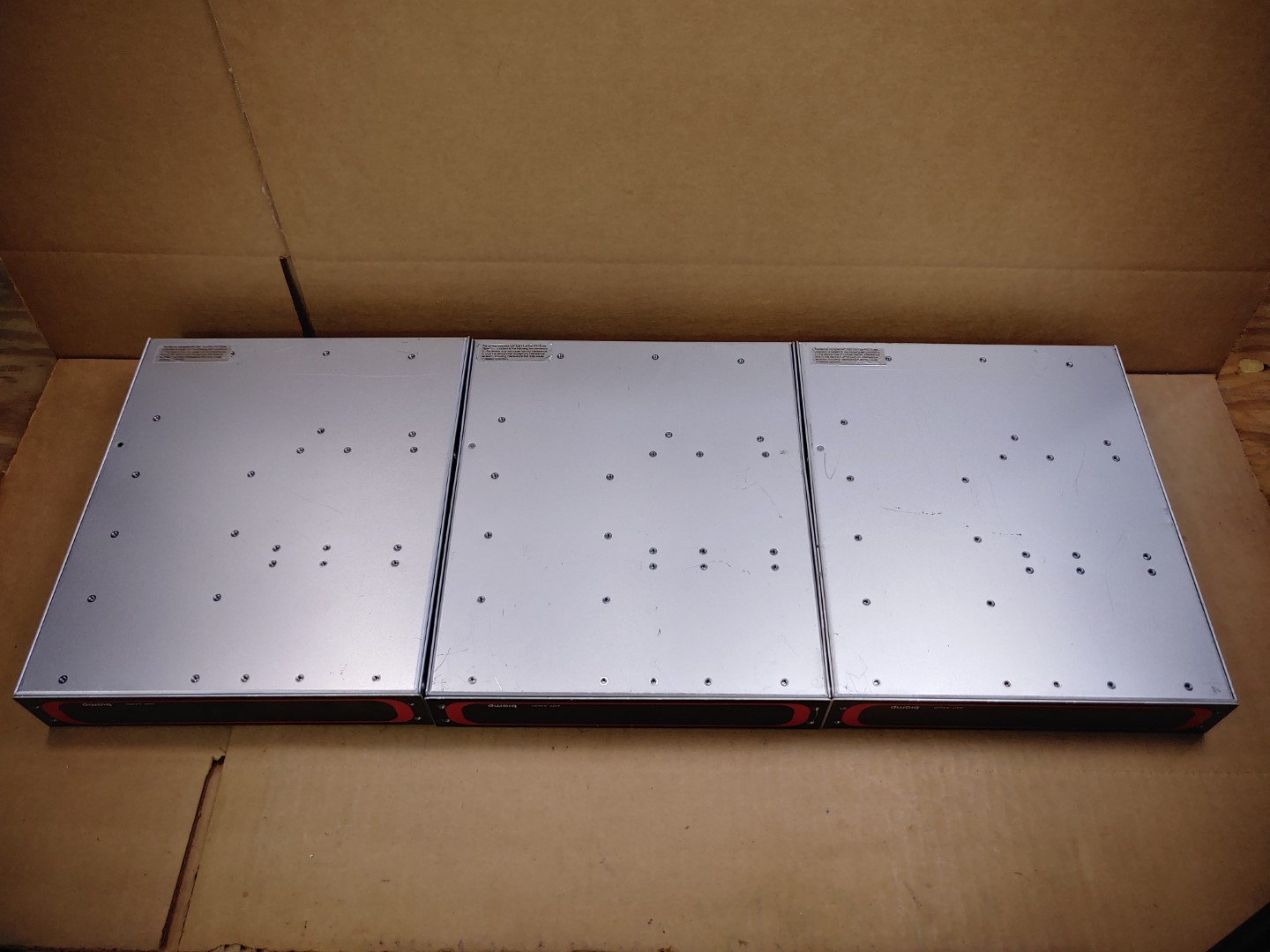 LOT of (3) Biamp AMP-A460H 4-Channel 60W Power Amplifier *UNTESTED/AS-IS* *READ* - Image 9