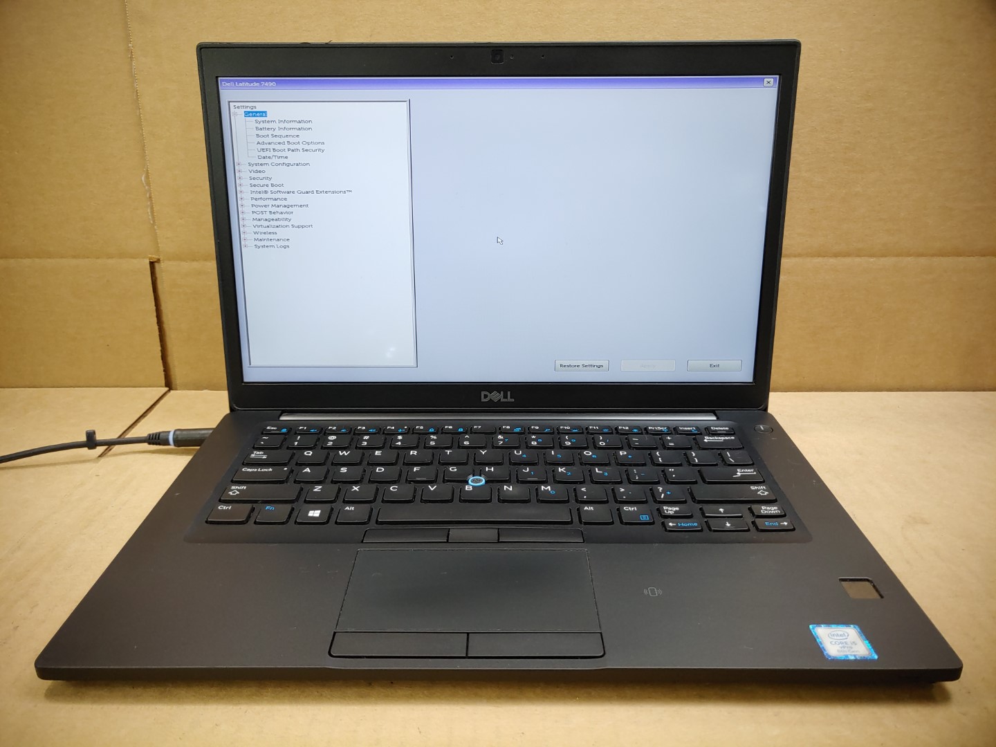 Dell Latitude 7490 14" Intel i5-8350U✔ *NO RAM/NO BATT/NO SSD/NO AC* **READ**