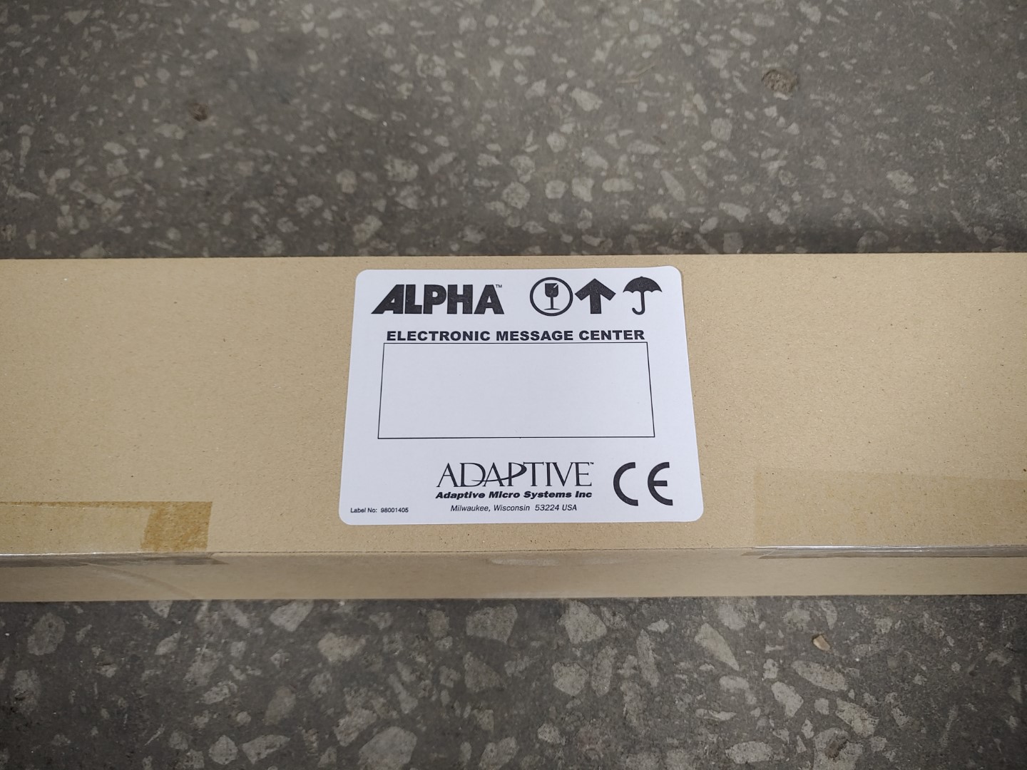 Adaptive Micro Systems Alpha 220C Message Display Sign w/ Remote ✔✔✔✔ **NEW** - Image 4