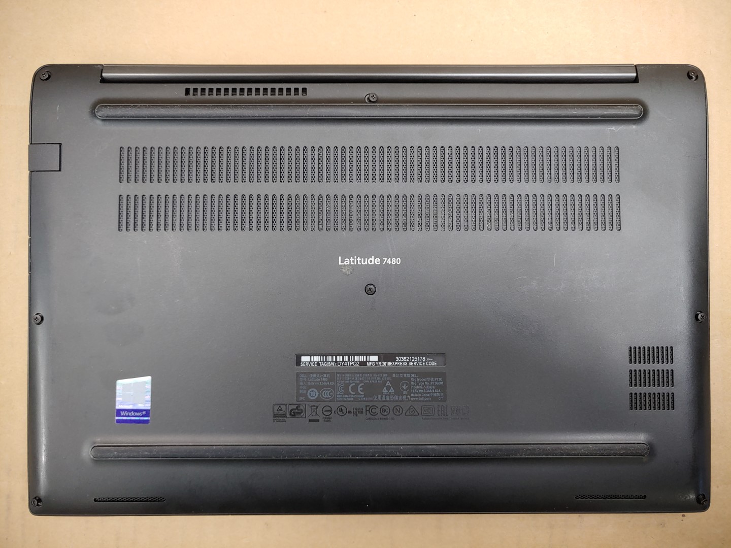 Dell Latitude 7480 14" i5-7300U✔ *NO BATT/SSD/RAM/AC* **BROKEN SCREEN** **READ** - Image 6