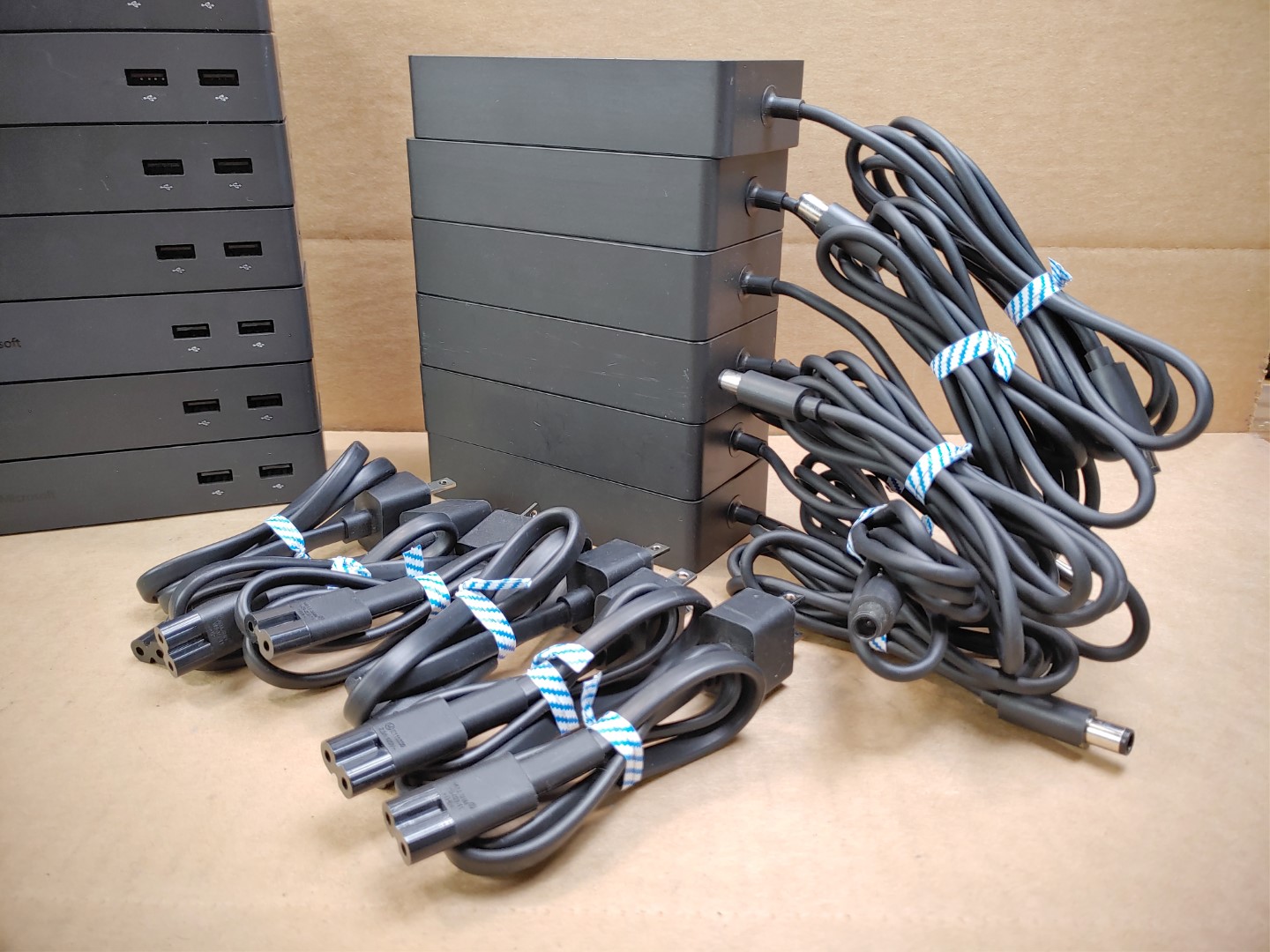 LOT of (7) Microsoft Surface Dock Model 1661 w/ x6 Microsoft 1749 AC Adapter ✔✔✔ - Image 3