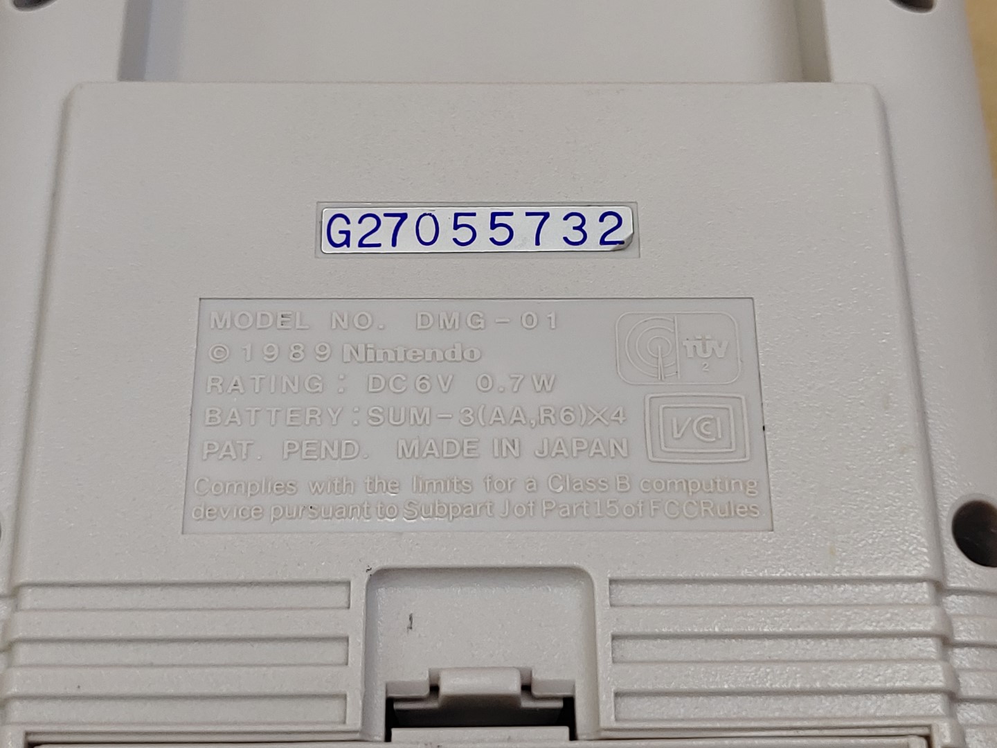 Nintendo GAME BOY Original DMG-01 Handheld System w/ Tetris ✔ WORKING ✔ **READ** - Image 10