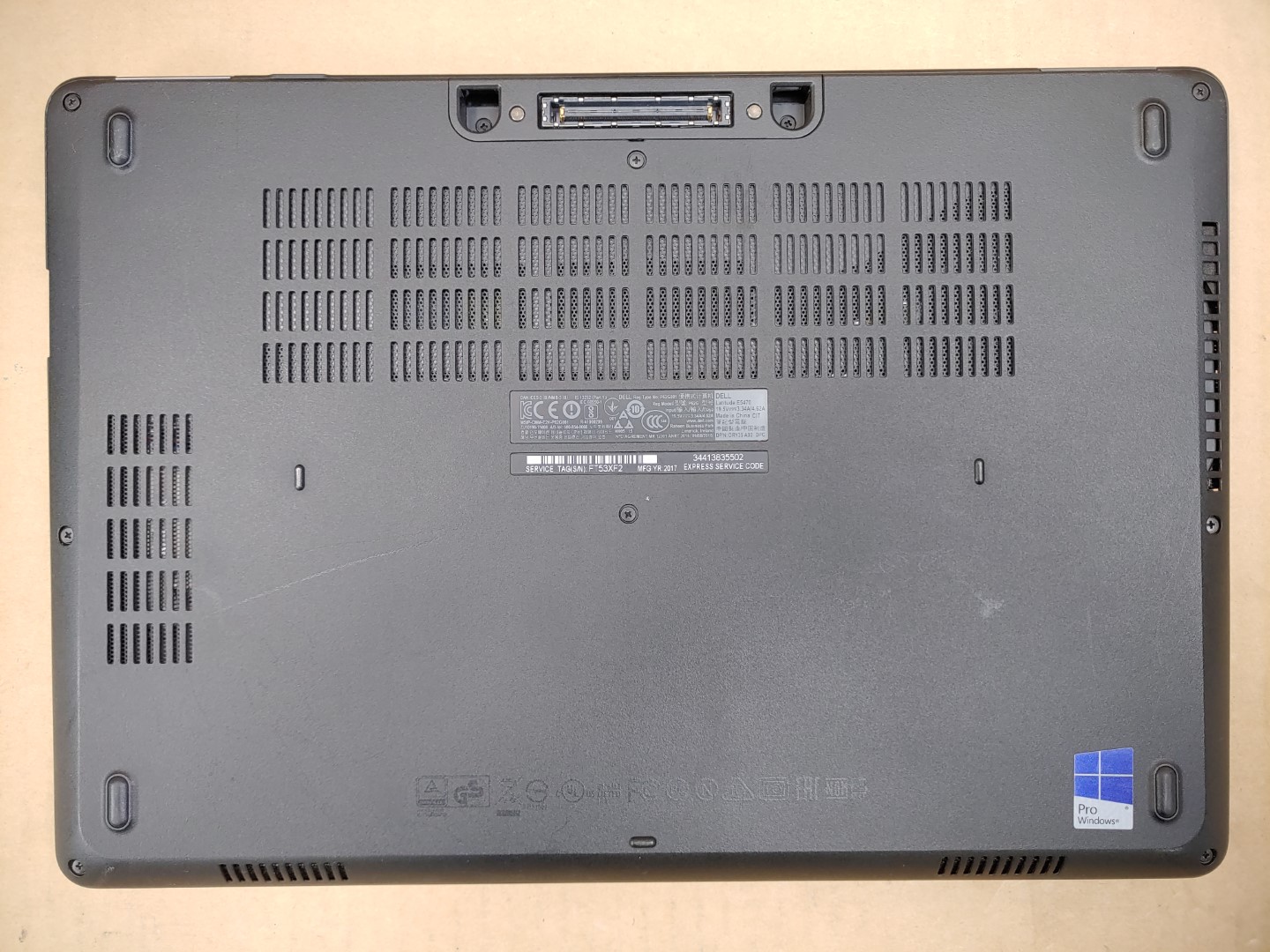Dell Latitude E5470 14" i5-6440HQ✔*NO BATT/NO RAM/NO HDD/NO AC**POWERS NO OUTPUT - Image 6