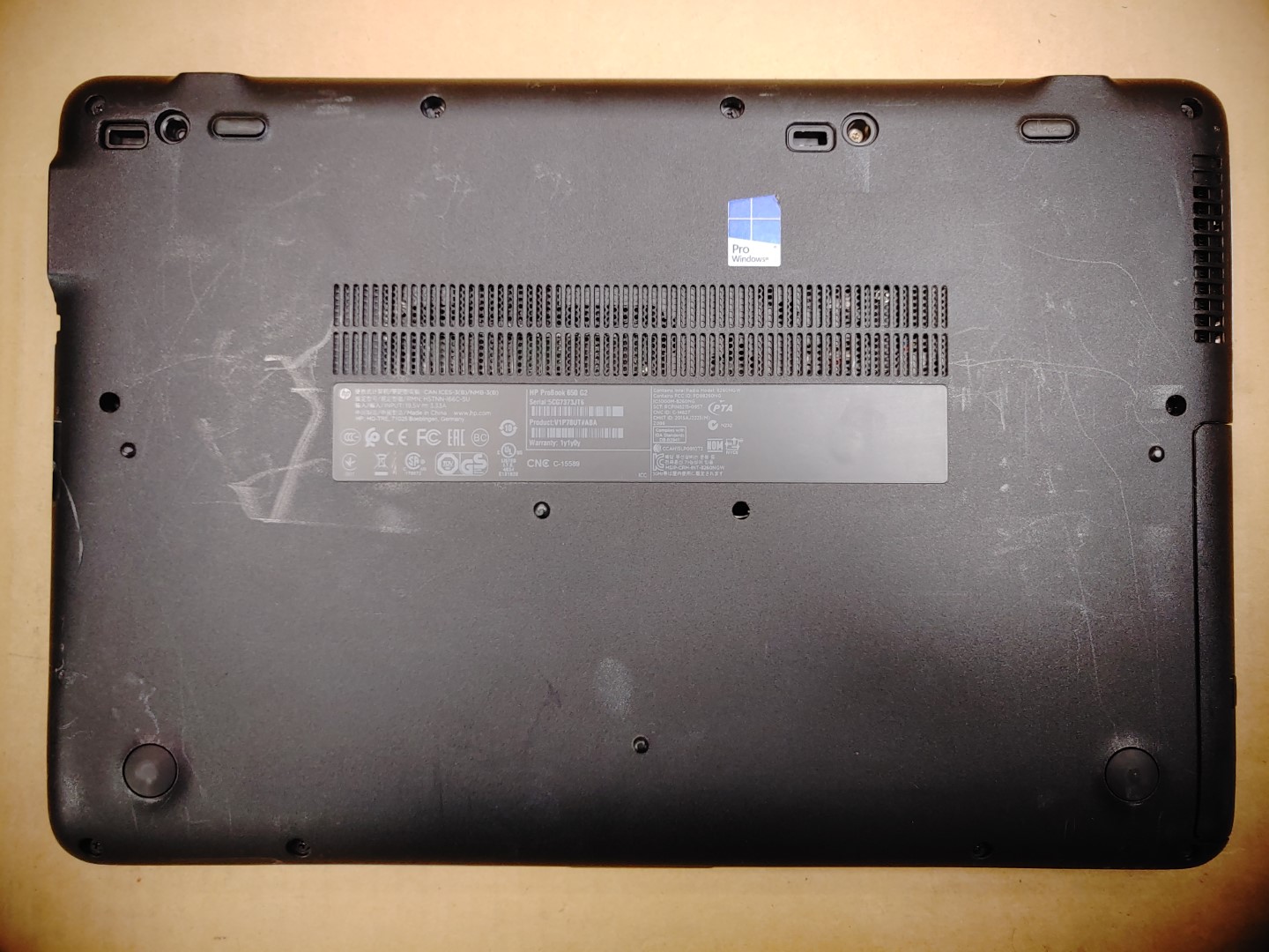 HP ProBook 650 G2 15.6" Intel i5-6200U✔8GB RAM✔500GB HDD✔ *NO OS/NO AC* *READ*** - Image 6