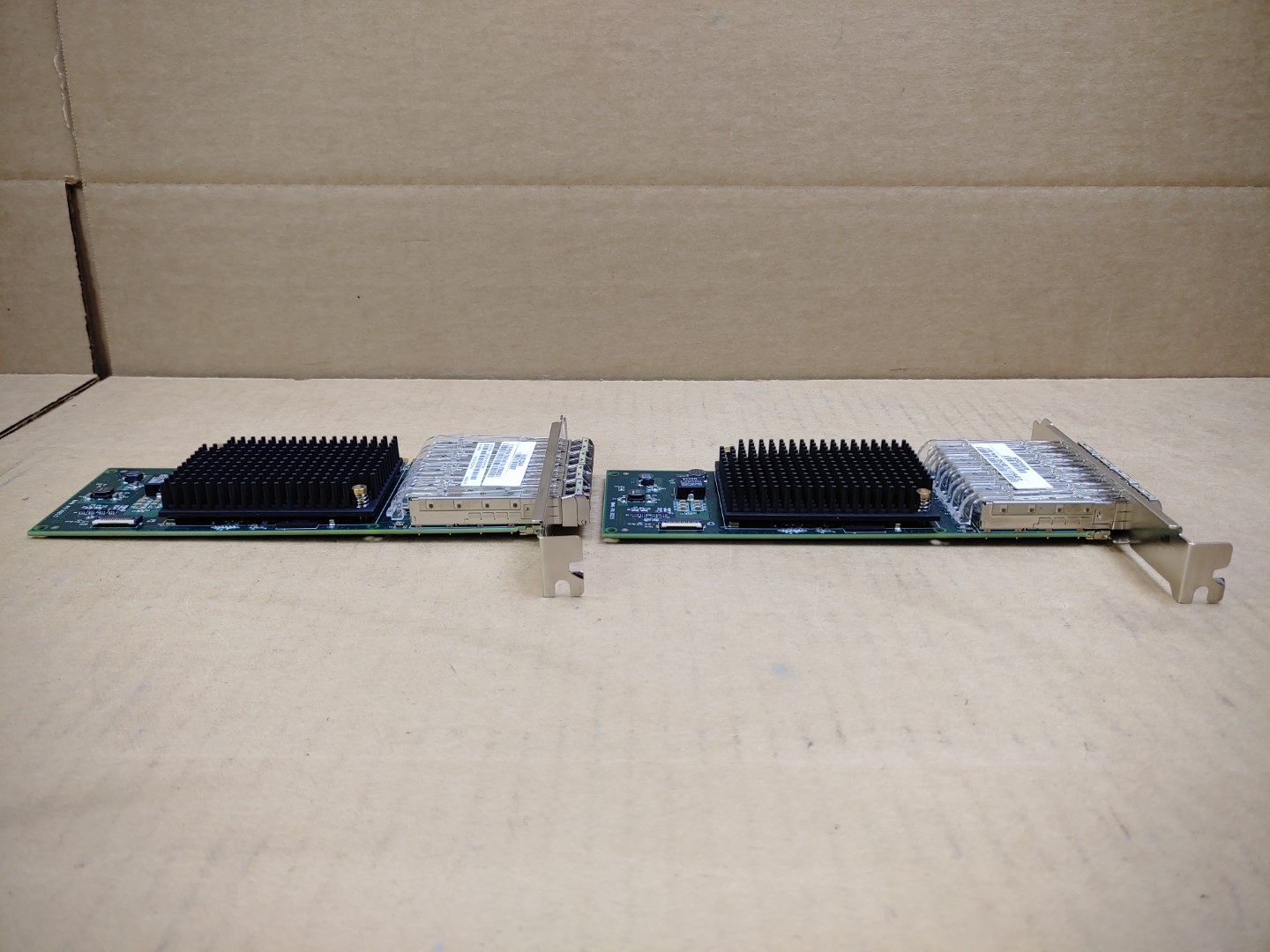 LOT of (2) IBM Quad-Port 10GbE SFP PCIe Network Adapter 00ND468 w/ SFP's ✔✔✔✔ - Image 7