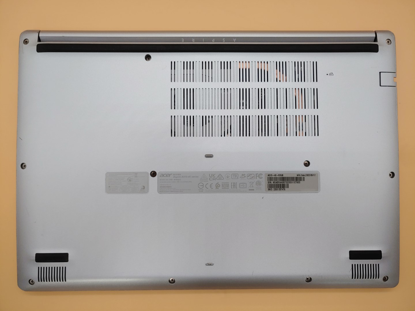 Acer Aspire A515-46 15.6" AMD Ryzen 3 3350U✔20GB✔1TB SSD✔Win11✔ *NO A/C* *READ* - Image 6