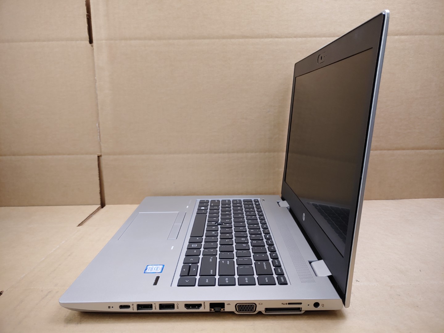 HP ProBook 640 G4 14" Intel i5-8250U✔ **NO RAM/NO SSD/NO AC** **NO POWER (DOA)** - Image 3