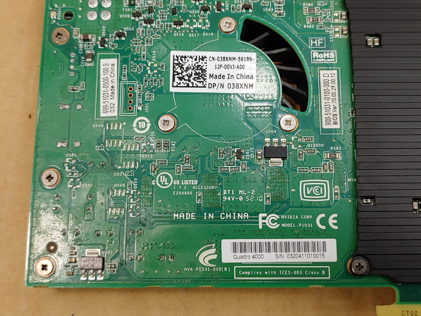 NVIDIA Quadro 4000 2GB GDDR5 PCI Express x16 Desktop Video Card 038XNM ✔✔✔✔ - Image 9