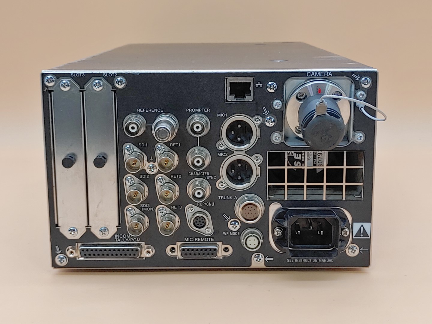 Sony HDCU1500 HD Camera Control Unit with AT, AVP, DTX, DRX Boards ✔✔✔✔✔ - Image 7