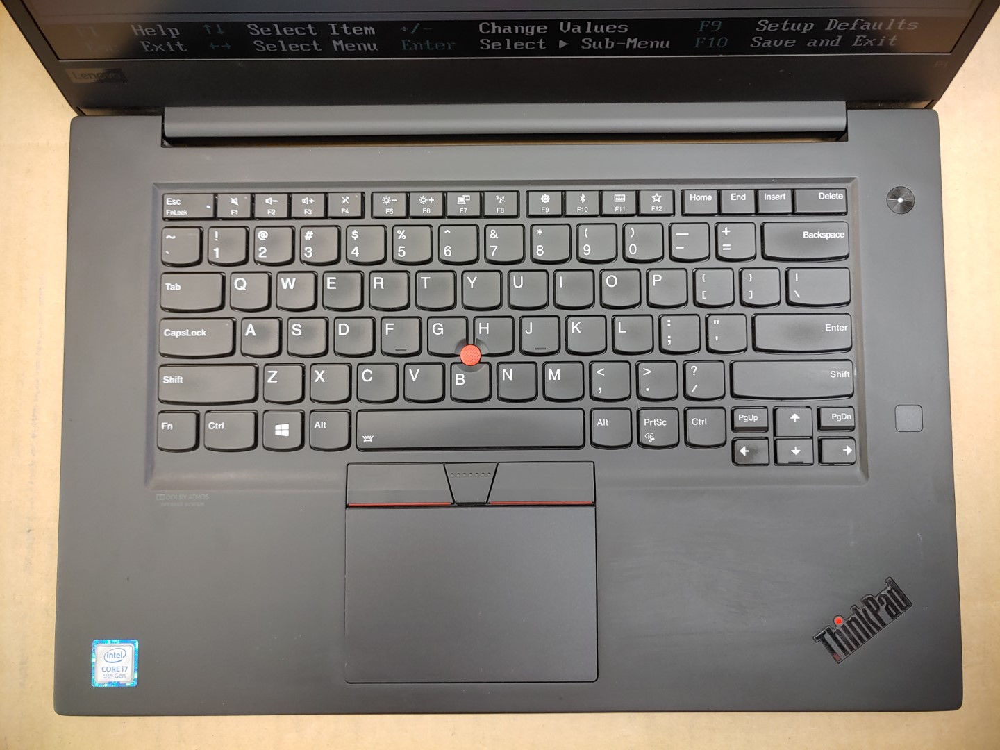 Lenovo ThinkPad P1 Gen 2 15.6" Intel i7-9750H✔16GB✔ **NO SSD/NO AC** **READ** - Image 4