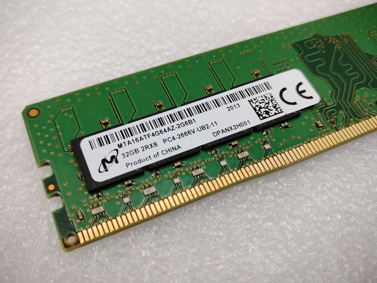 Micron 32GB PC4-2666V 2666MHz DDR4 Desktop PC Ram MTA16ATF4G64AZ-2G6B1 ✔✔✔ - Image 2