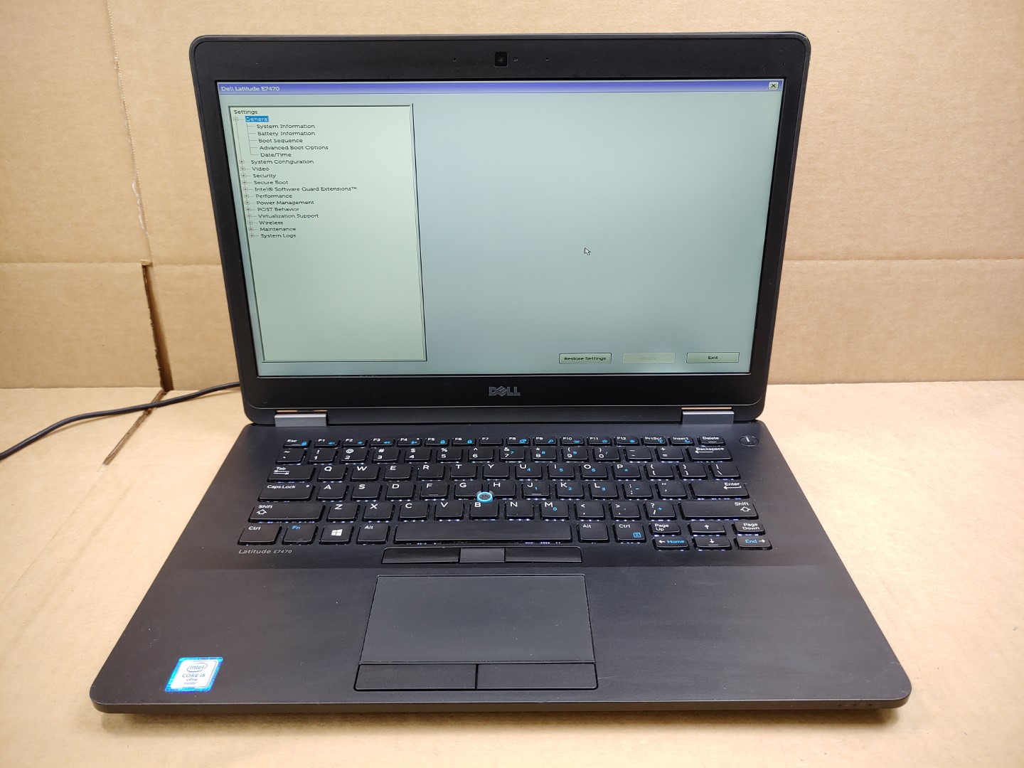 Dell Latitude E7470 14" i5-6300U✔**NO BATT/NO RAM/NO HDD/NO AC** ***READ***