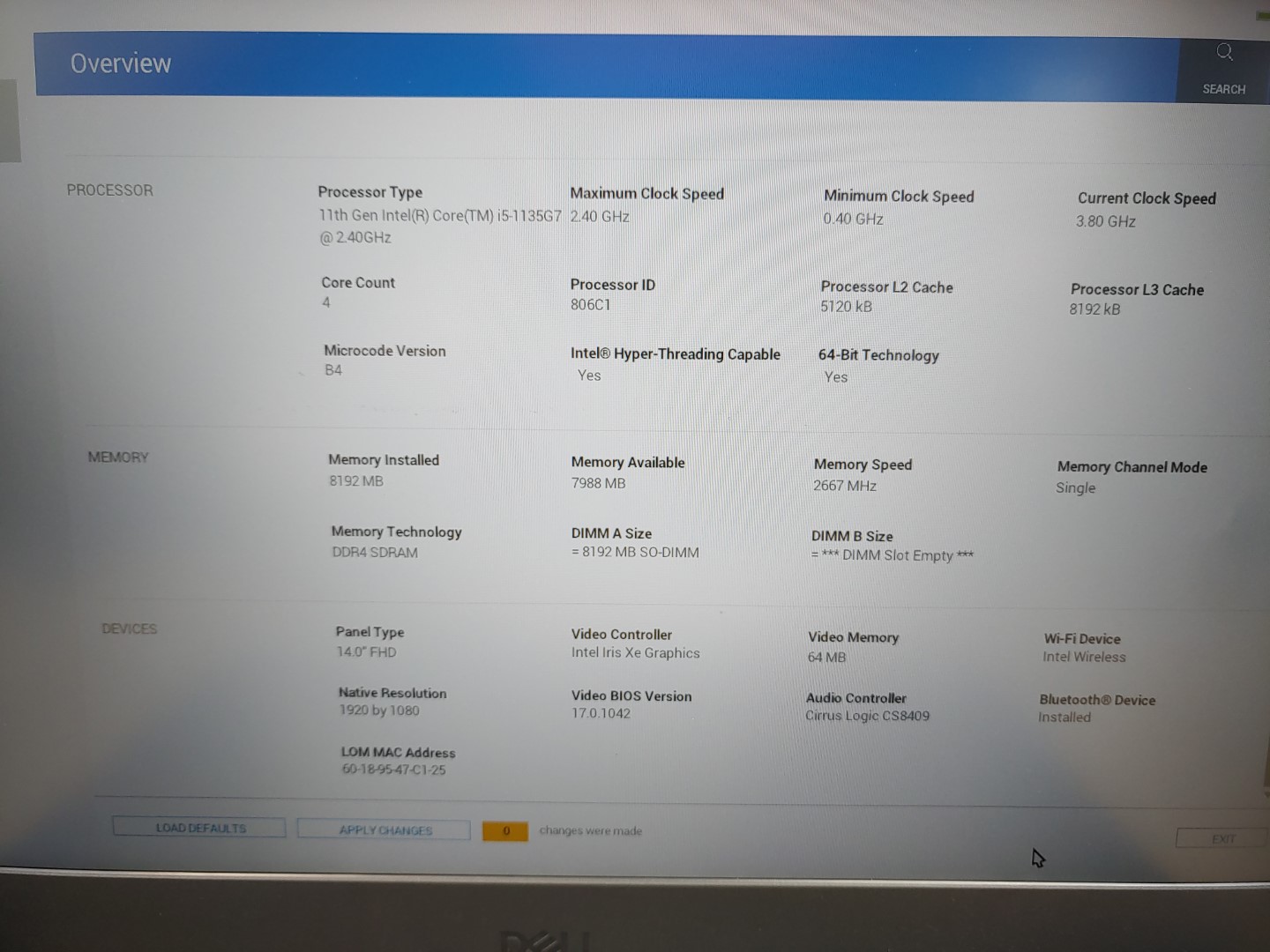 Dell Vostro 3400 14" Intel i5-1135G7✔8GB✔256GB SSD✔ **NO OS/NO AC** **READ** - Image 11
