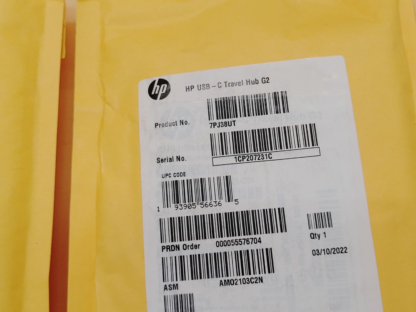 LOT of (2) HP USB-C Travel Hub G2 (7PJ38UT) ✔✔✔✔ - Image 4