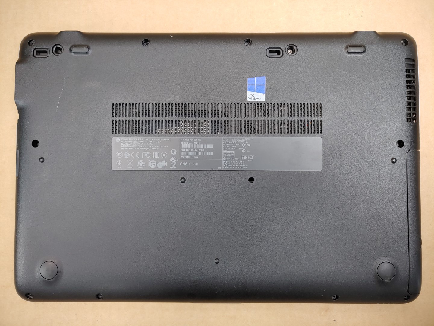 HP ProBook 650 G2 15.6" Intel Core i5-6200U✔ *NO HDD/NO RAM/NO BATT/NO AC* - Image 6