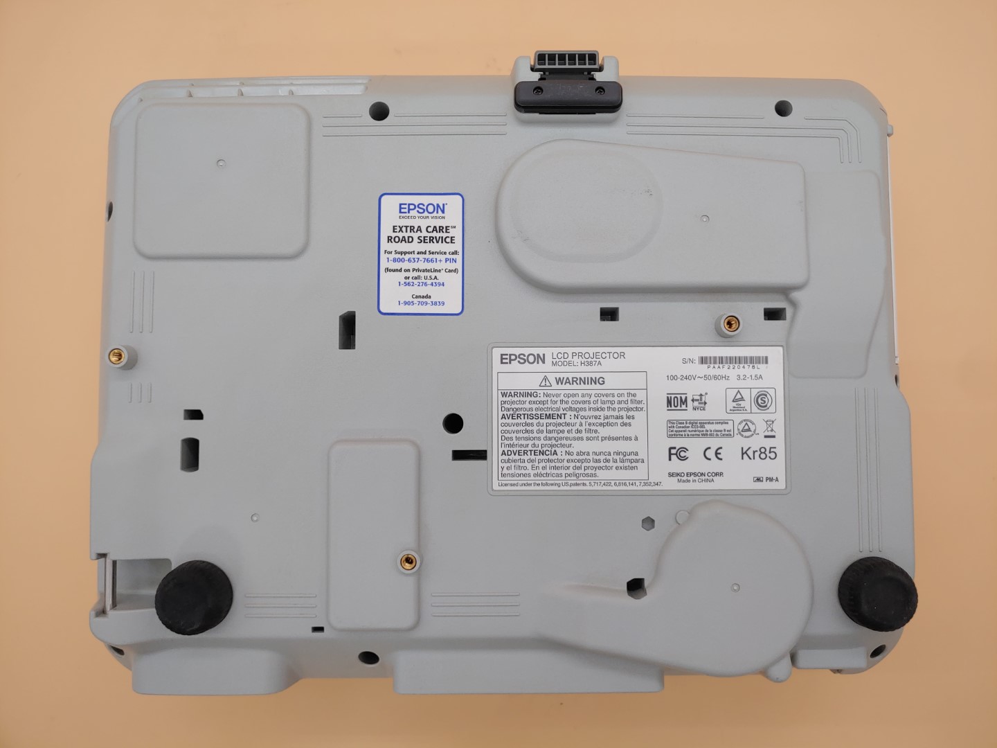 Epson PowerLite 905 H387A XGA 3LCD HDMI 3,000 ANSI Lumen Projector (553 HOURS) - Image 9