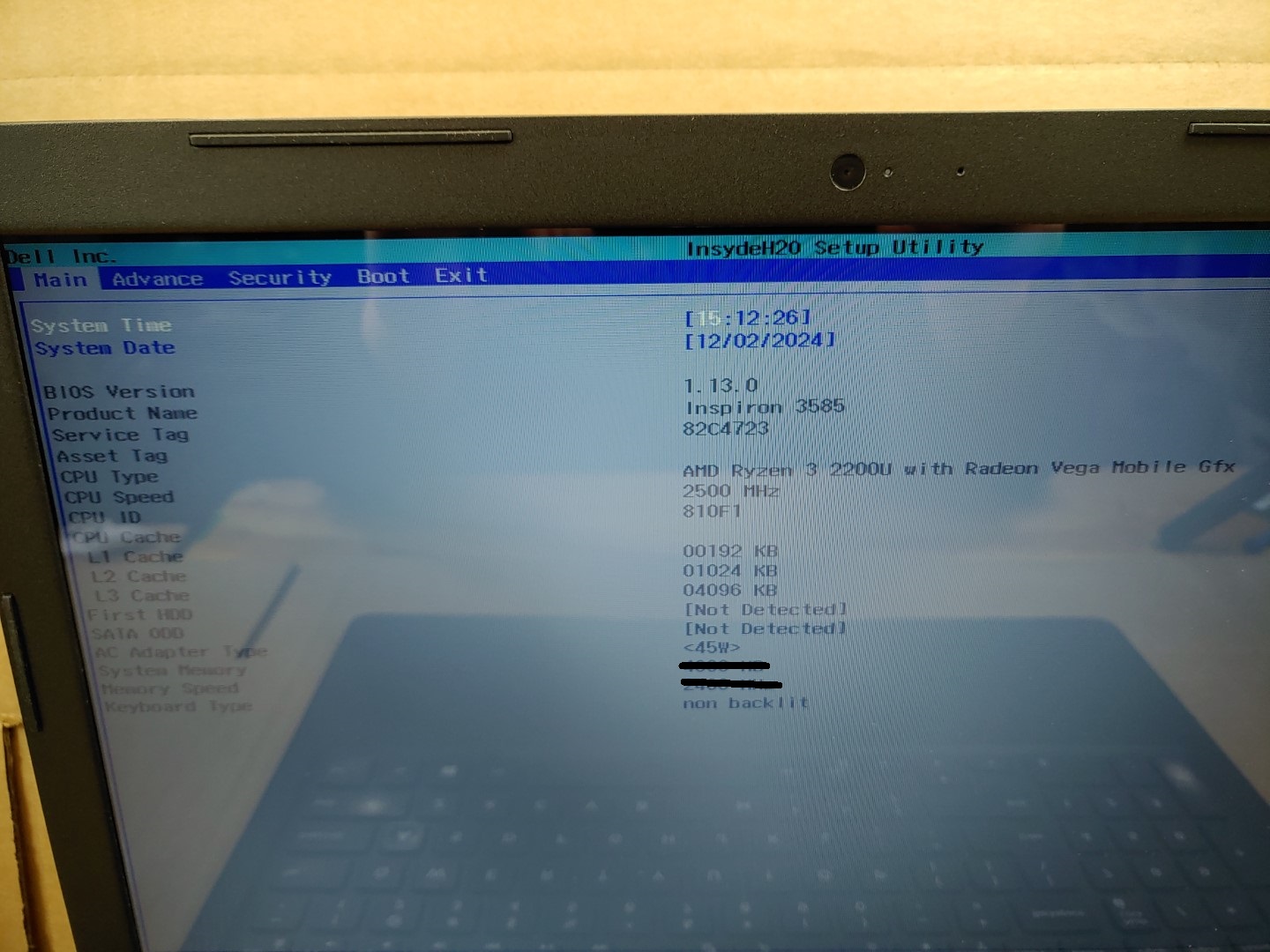 Dell Inspiron 3585 15.6" Ryzen 3 2200U✔*NO RAM/NO HDD/NO AC**BAD KEYBOARD**READ* - Image 10