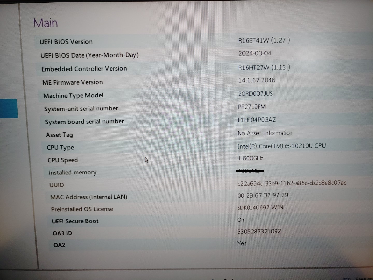Lenovo ThinkPad E15 15.6" Intel i5-10210U✔*NO RAM/NO SSD/NO AC* ***READ*** - Image 12