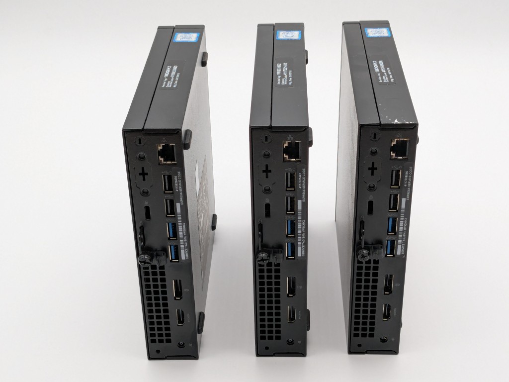 3 QTY : Dell Optiplex 3050 Micro Intel i3-7100T 3.40GHz 8GB 128GB SSD - No AC/OS - Image 4