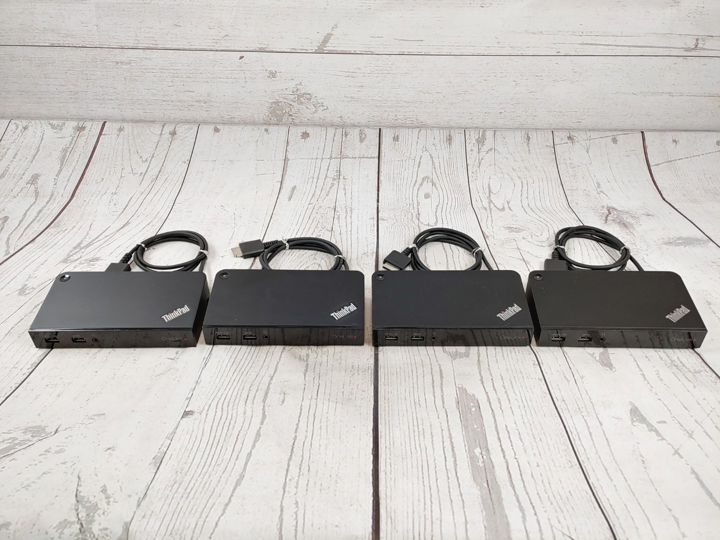 LOT of 4 - OEM Lenovo ThinkPad OneLink+ Plus Dock (DU9047S1)(03X6296) - NO A/C! - Image 4