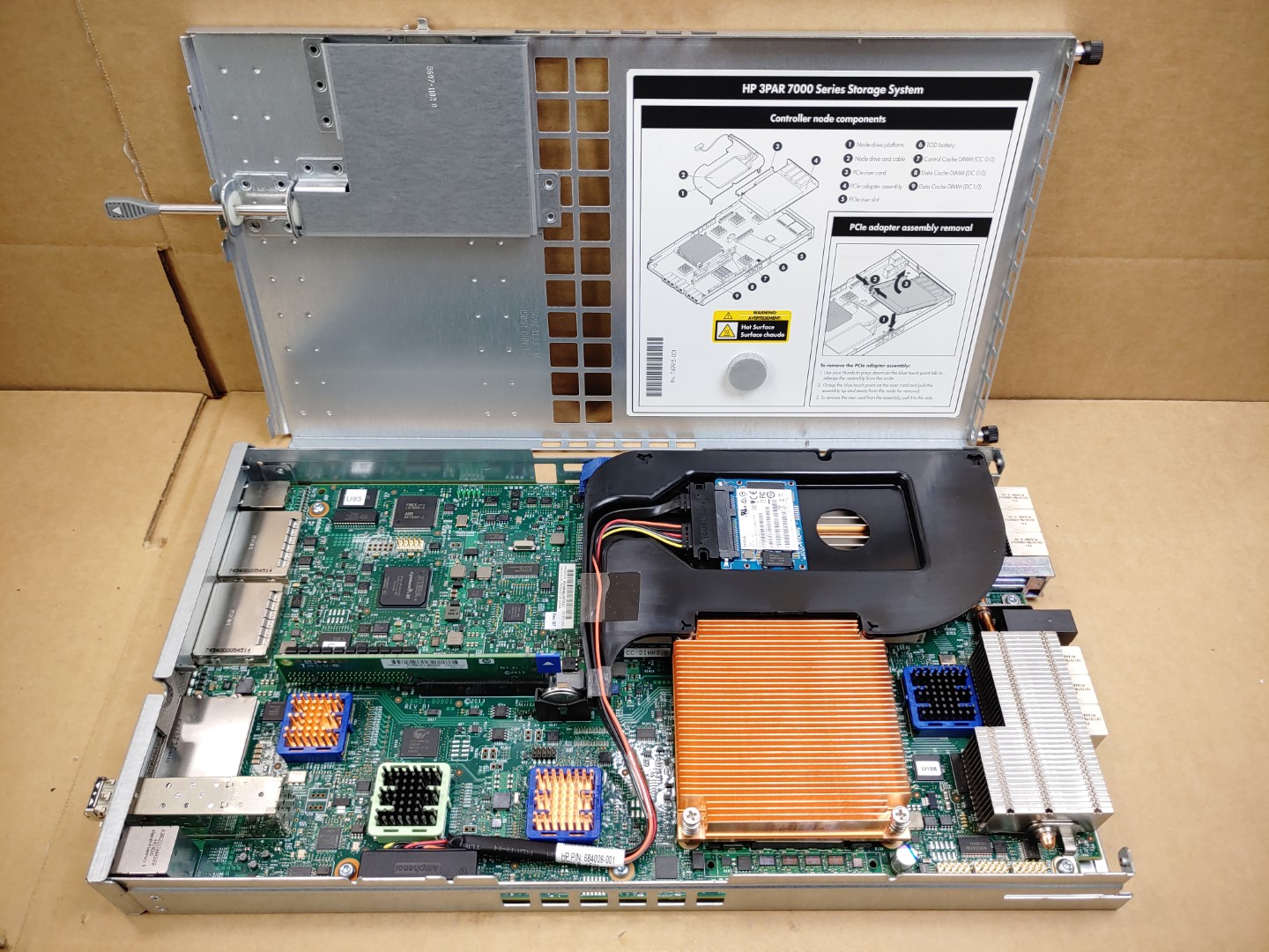 HP QR511-63001 HPE 3PAR STORESERV 7200c Controller Module (Rev:A2) ✔ 756817-001 - Image 8
