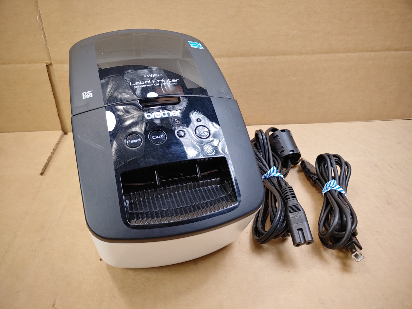 Brother QL-710W Wireless Label Thermal Printer w/ Power Cord & USB Cable ✔✔✔✔