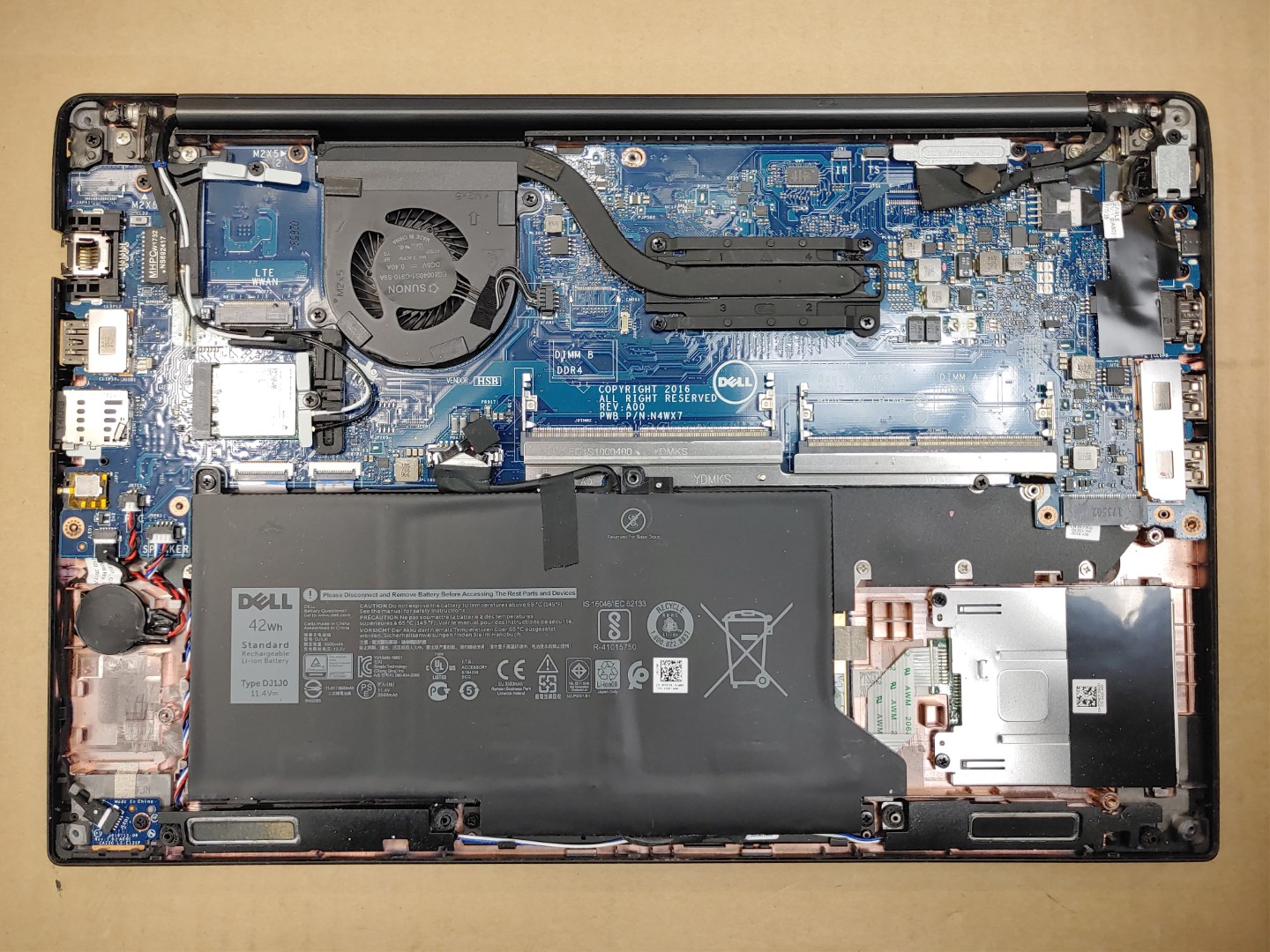 Dell Latitude 7480 14" Intel i5-7300U✔ *NO BATT/NO SSD/NO RAM/ NO AC* **READ** - Image 7