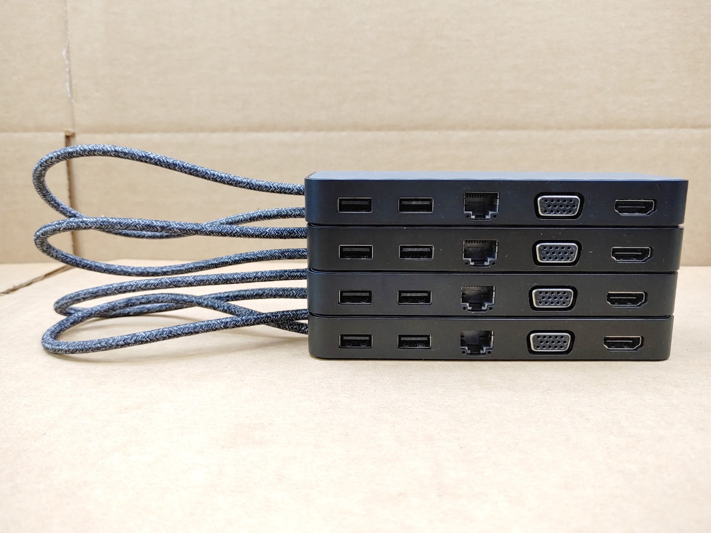 LOT of (4) HP HSA-Q001PR USB-C Mini Docking Station 935327-001 ✔✔✔✔ - Image 6