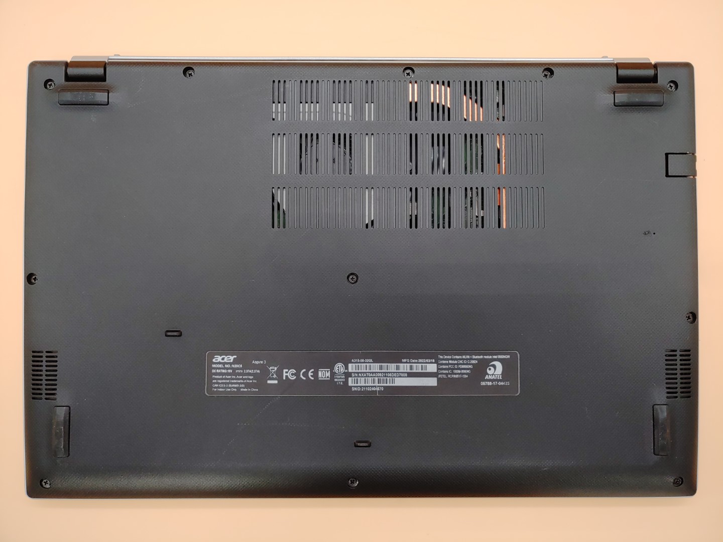 Acer Aspire 3 A315-58 15.6" Intel i3-1115G4✔20GB RAM✔1TB NVMe SSD✔Win11✔ *NO A/C - Image 6