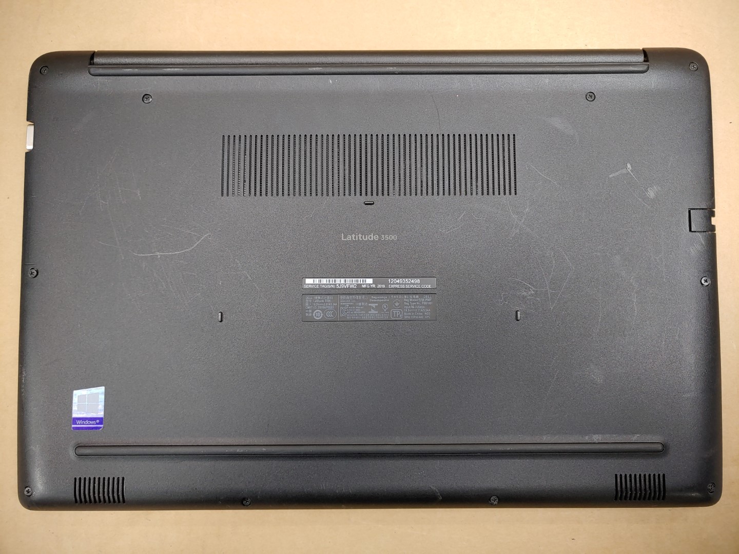 Dell Latitude 3500 15.6" Intel i5-8265U✔ *NO RAM/NO BATT/NO SSD/NO AC* ***READ** - Image 6