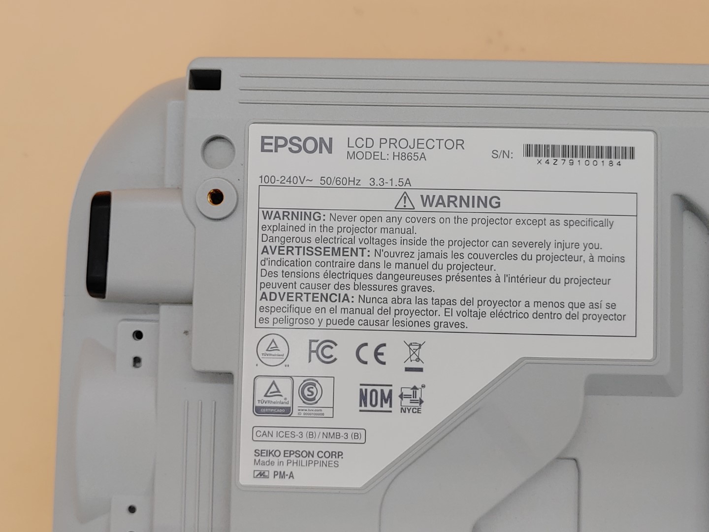 Epson PowerLite 970 3LCD Projector 4000 Lumen ANSI HD 1080p H865A (1245 Hours) ✔ - Image 10