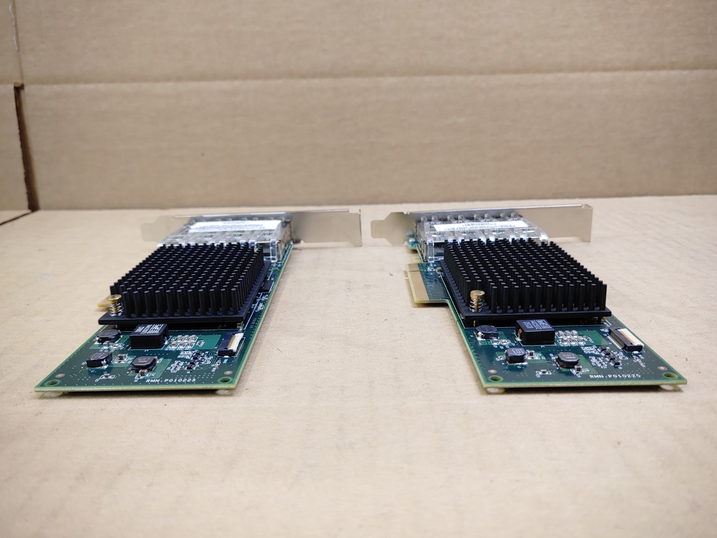 LOT of (2) IBM Quad-Port 10GbE SFP PCIe Network Adapter 00ND468 w/ SFP's ✔✔✔✔ - Image 5