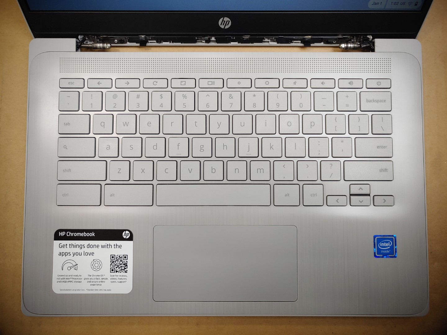 HP Chromebook 14a-ne0013dx 14" Celeron N4120✔4GB✔64GB eMMC✔ChromeOS✔*NO A/C*READ - Image 4