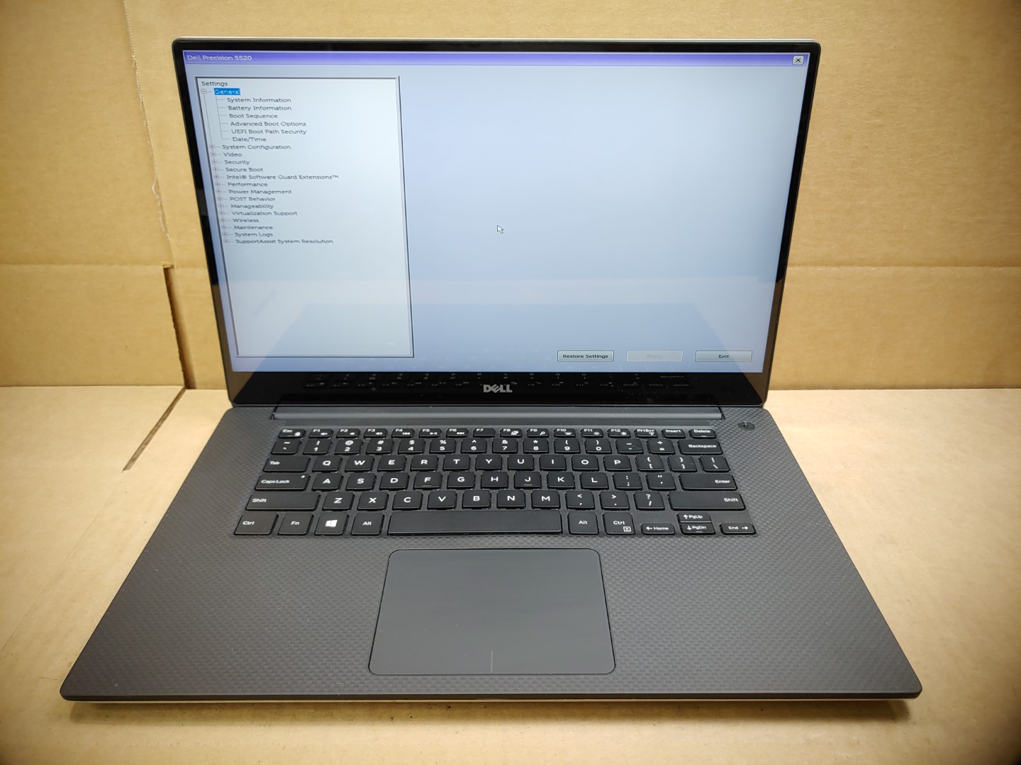 Dell Precision 5520 15.6" Xeon-E3-1505 v6✔32GB✔512GB✔M1200✔*NO OS/NO AC* *READ**