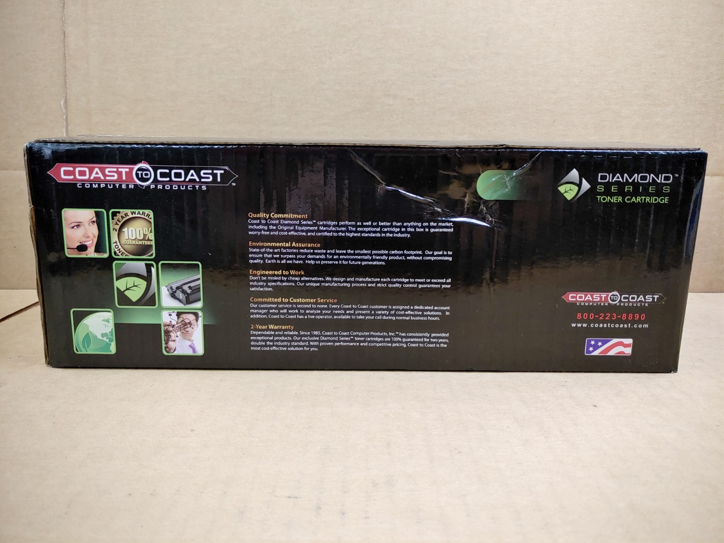 Coast to Coast Diamond Series *BLACK* Toner Cartridge-137 / PG9435B001AADS ✔✔✔ - Image 5