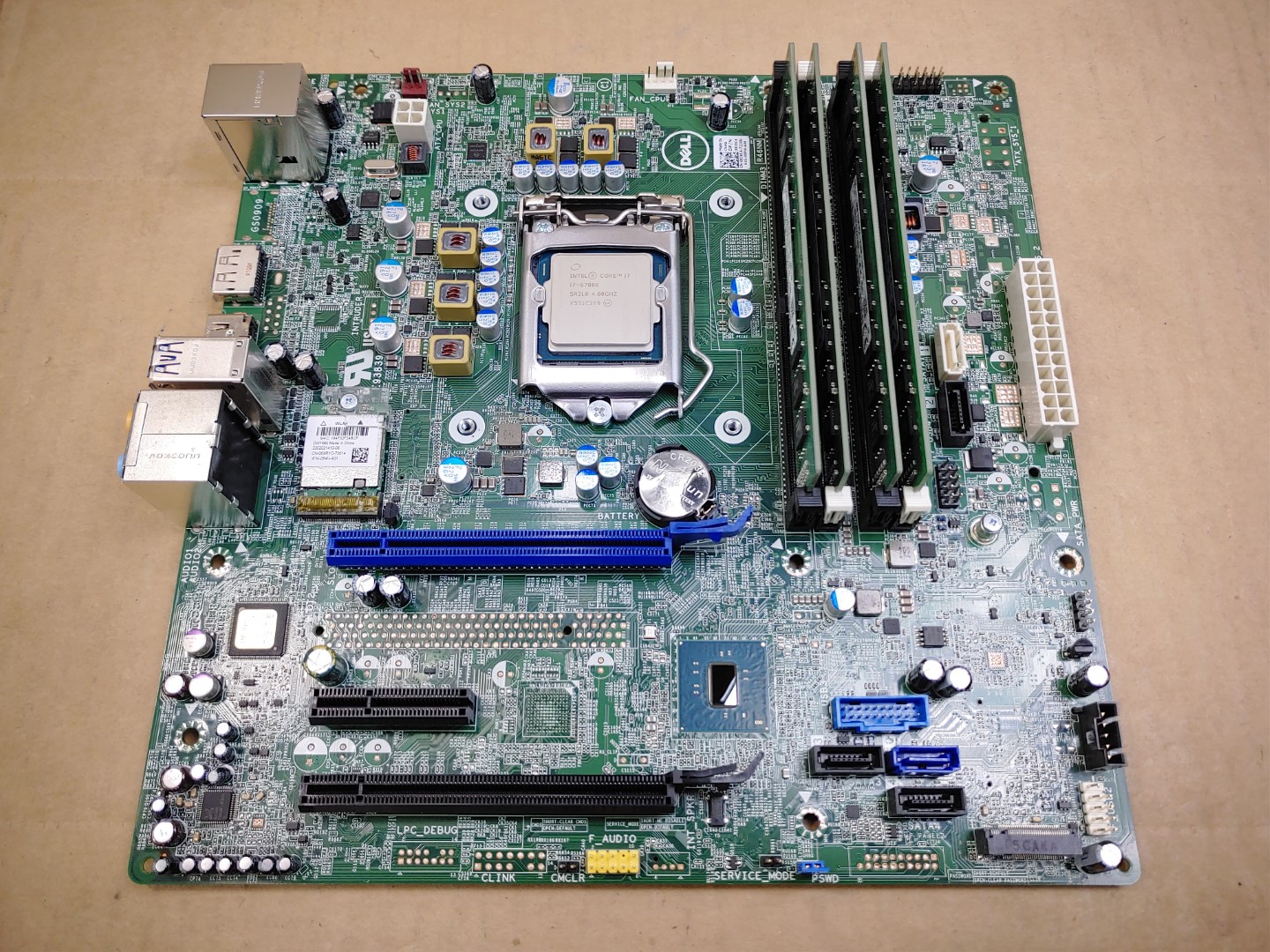 Dell XPS 8900 Desktop Motherboard LGA1151 DDR4 0XJ8C4 w/ i7-6700K CPU + 32GB RAM