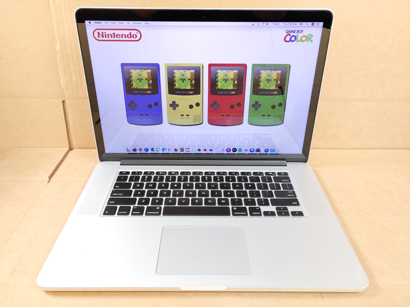 Apple MacBook Pro 15" Retina 2013 Intel i7 2.7GHz 16GB 512GB SSD // ME665LL/A