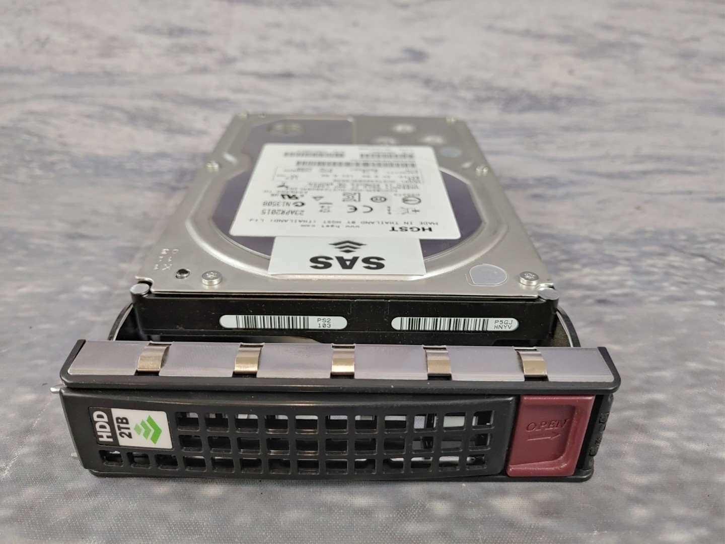 Nimble SAN Storage 2TB 7.2K 3.5" SAS Hard Drive HD W/ Tray CS200, CS240, ES1-H45 - Image 2
