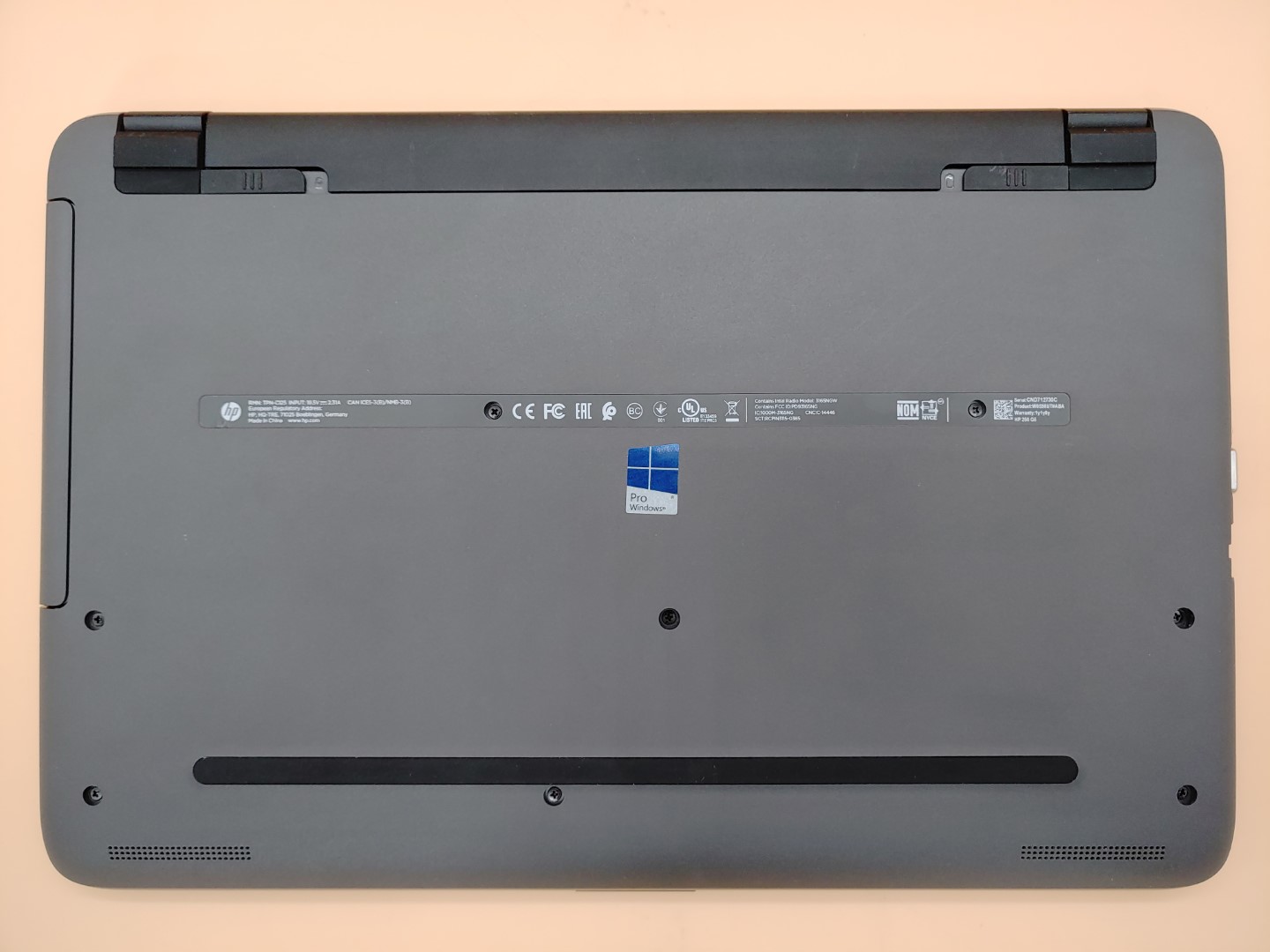HP 250 G5 Notebook 15.6" i5-6200U✔4GB✔500GB HDD✔ **NO OS/NO AC** **BAD BATTERY** - Image 6