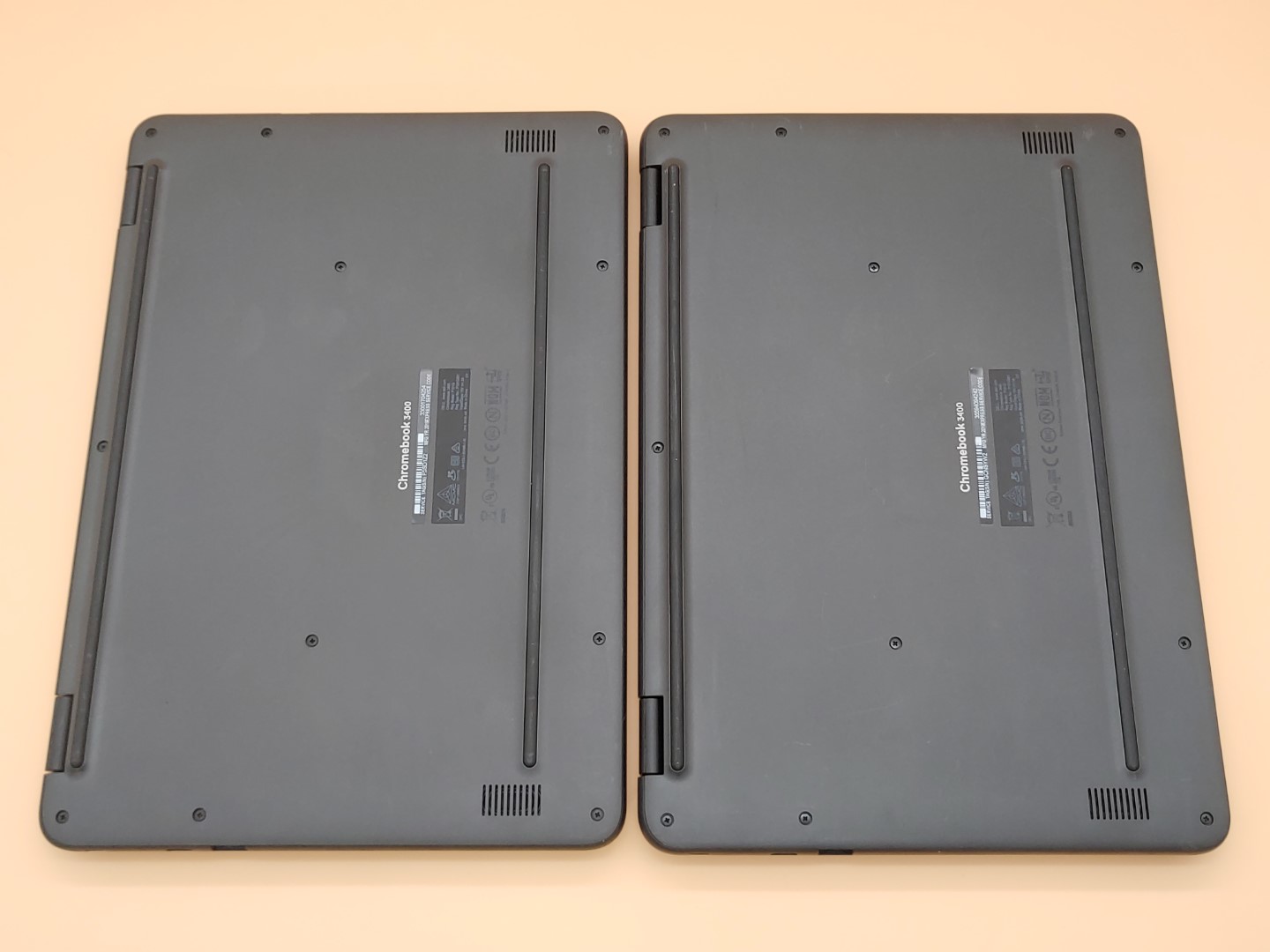 LOT of (2) Dell ChromeBook 3400 14" Celeron N4000✔4GB✔32GB eMMC✔ChromeOS✔*NO A/C - Image 8